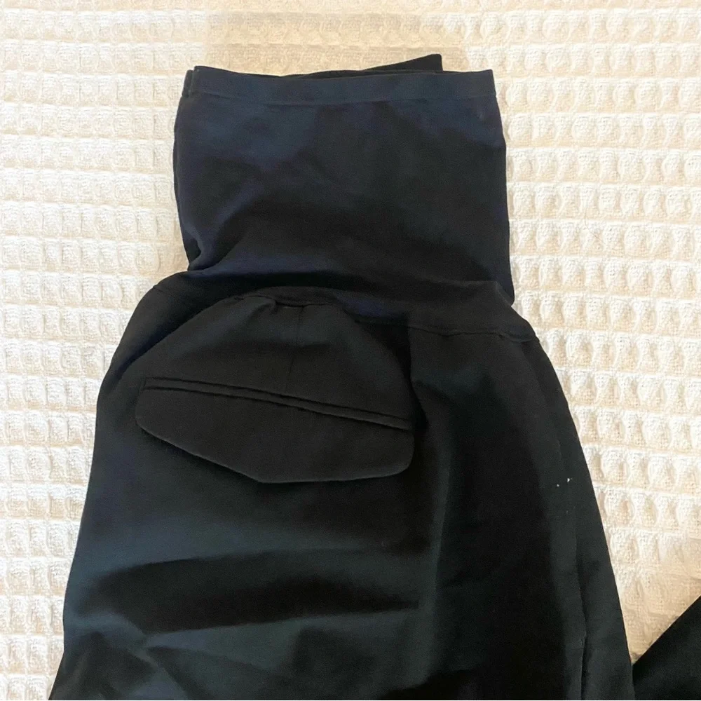 Gap Maternity modern boot black dress pants size 6L